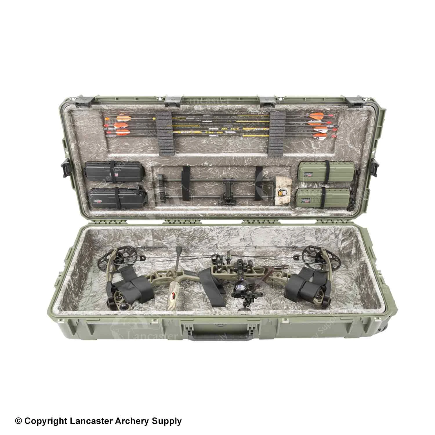 SKB 4217 ISeries Deluxe Mathews Compound Bow Case (Green) - Image 2