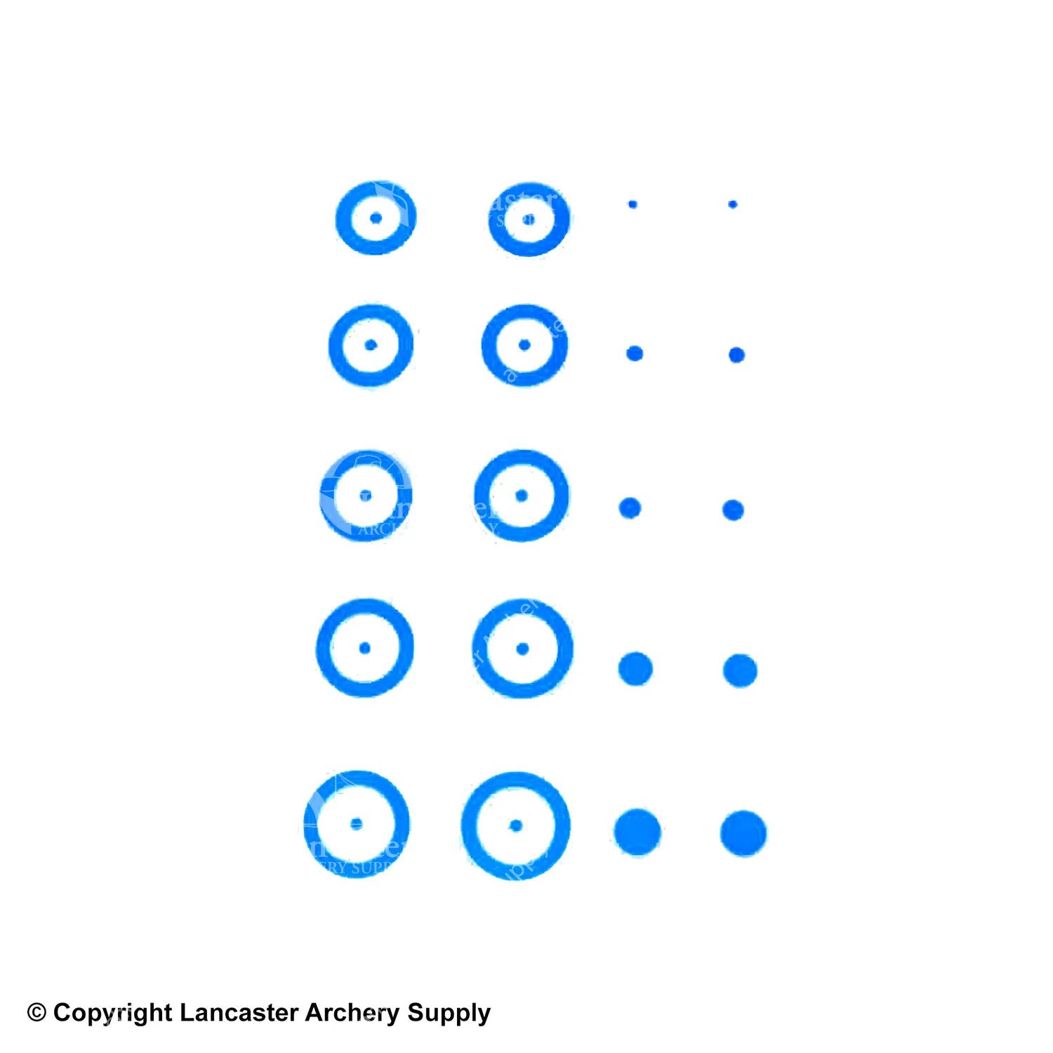 Gunstar Chubby Target Rub-On Aiming Reticles - Image 6