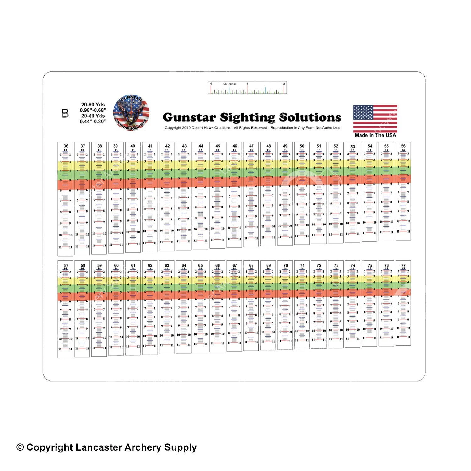 Gunstar Pro Series Sight Tapes - Image 2