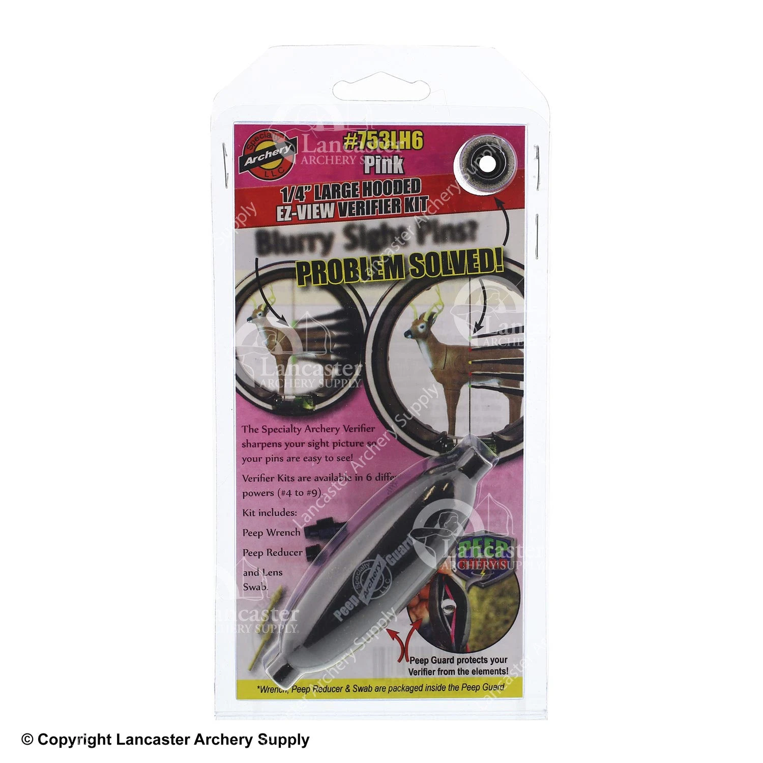 Specialty 1/4" Large Hooded EZ-View Verifier Kit - Image 5