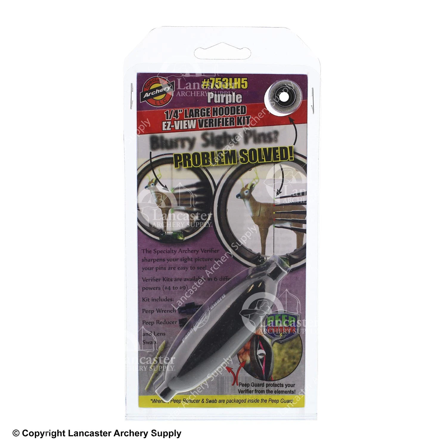 Specialty 1/4" Large Hooded EZ-View Verifier Kit - Image 4