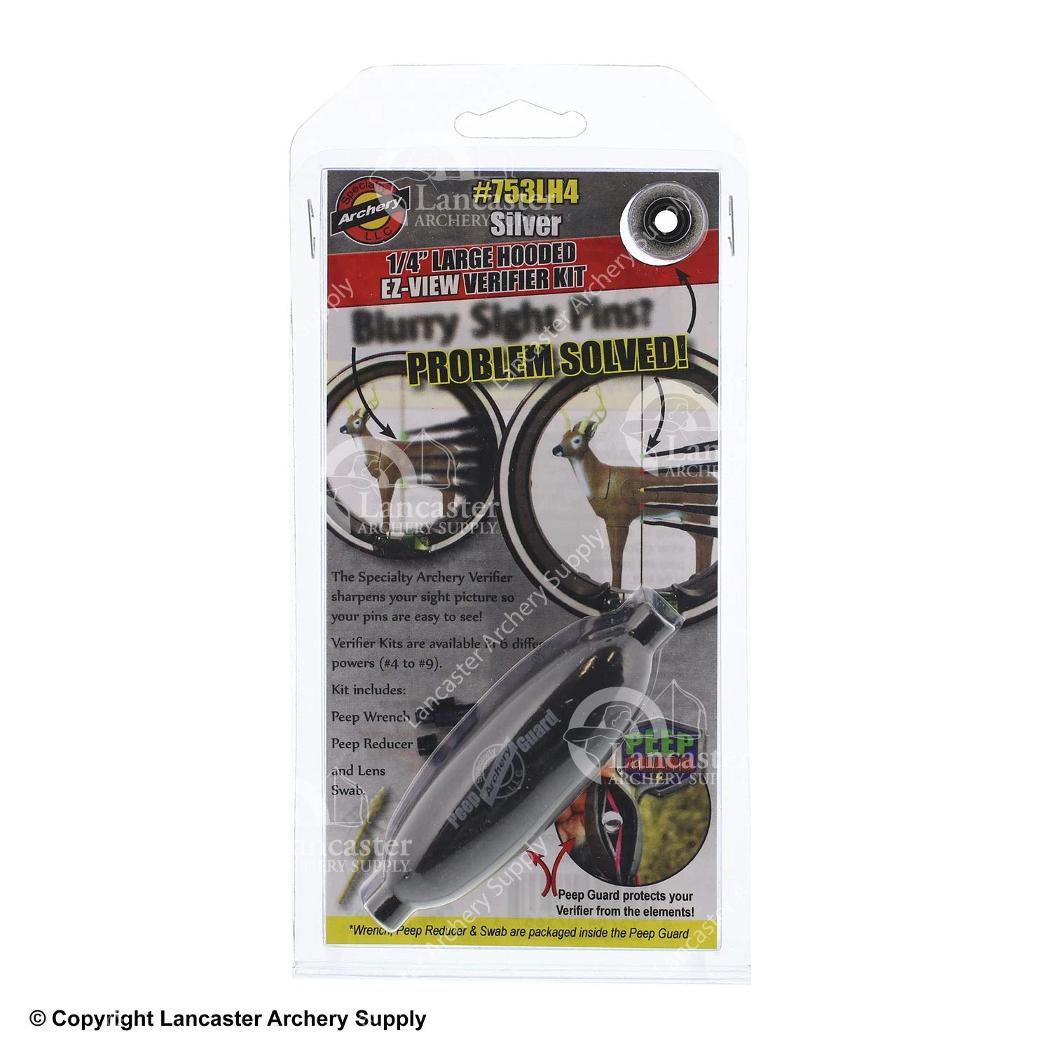 Specialty 1/4" Large Hooded EZ-View Verifier Kit - Image 3