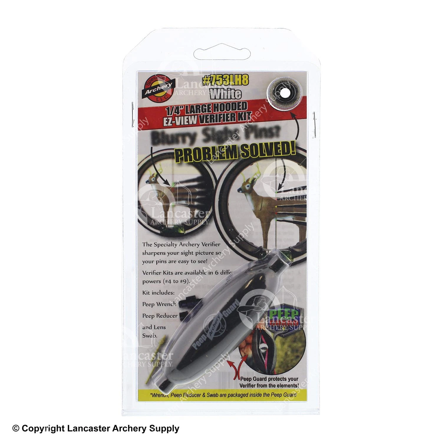 Specialty 1/4" Large Hooded EZ-View Verifier Kit - Image 7