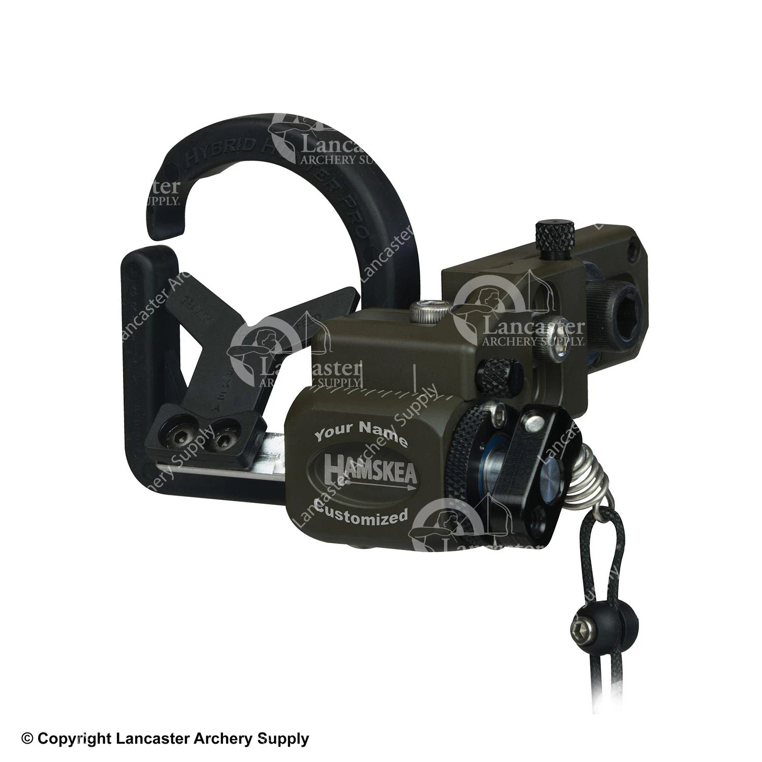 Hamskea Hybrid Hunter Pro Custom Engraved Arrow Rest (Microtune) - Image 3