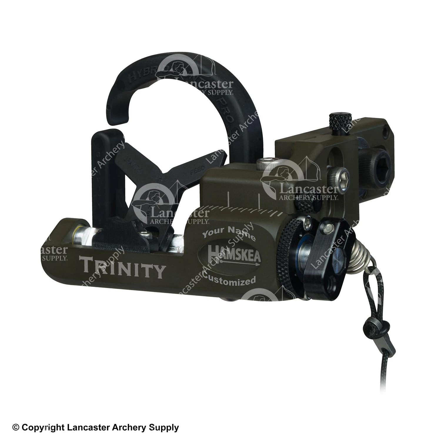 Hamskea Trinity Hunter Pro Custom Engraved Arrow Rest - Image 2