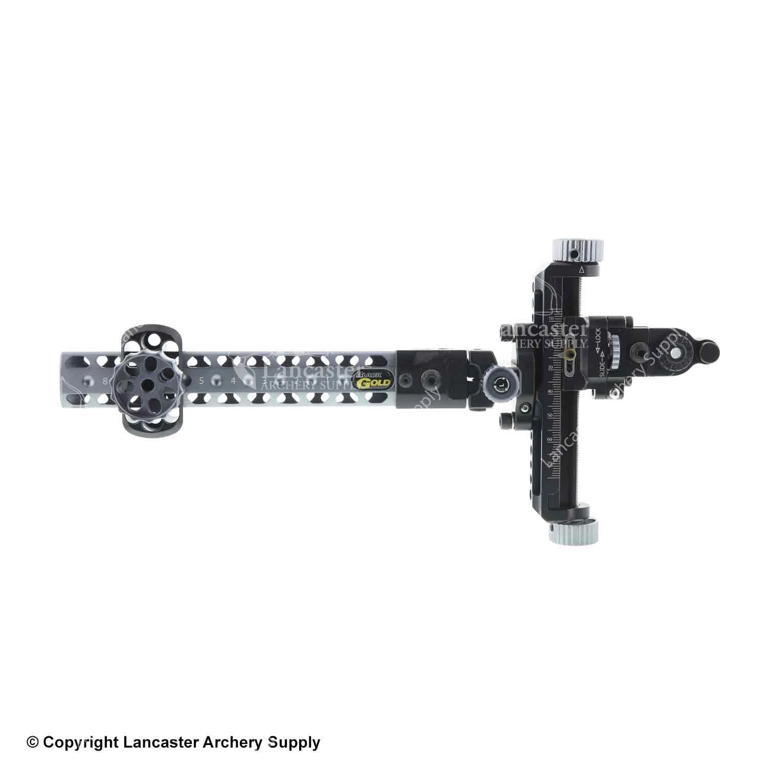 Black Gold 2A Competition Compound Target Sight With 6in Wing Truss Dovetail (Open Box)