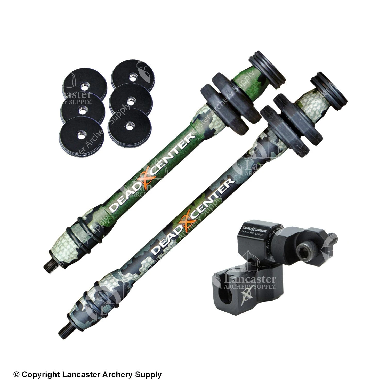 Dead Center Dead Level V2 Hunter Lite Stabilizer Kit (10" & 8") - Image 2
