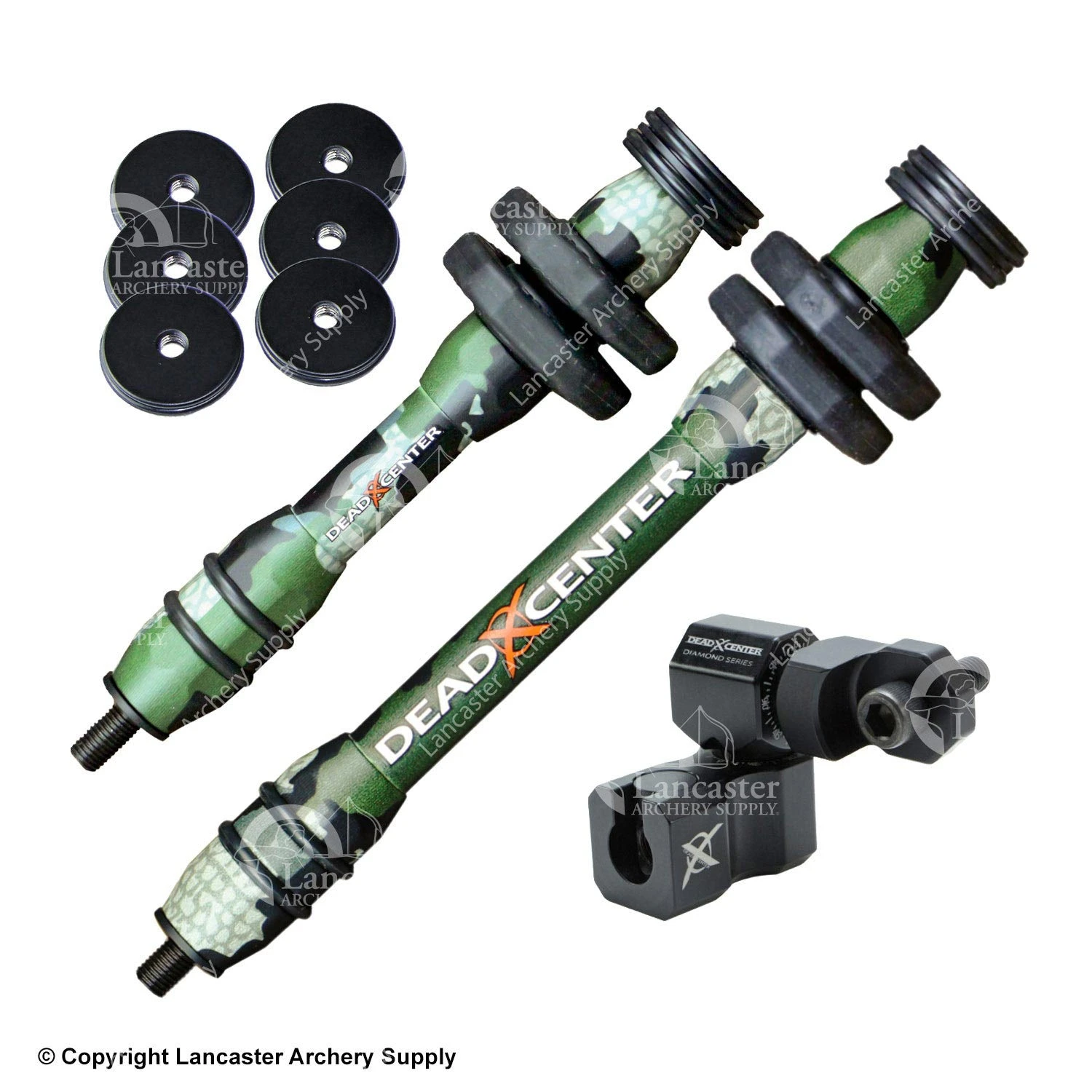 Dead Center Dead Level V2 Hunter Lite Stabilizer Kit (8" & 6") - Image 2